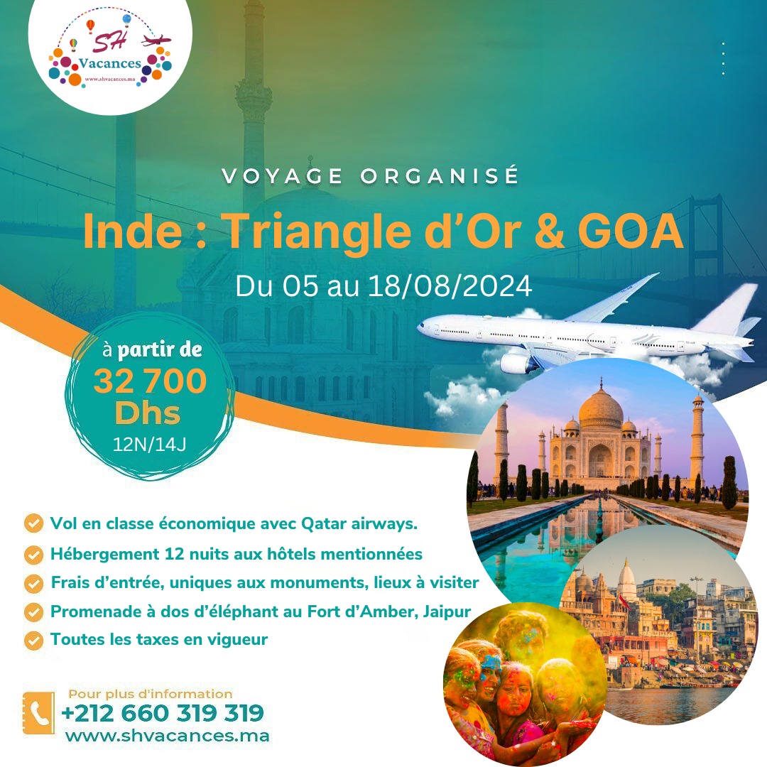 Inde: Triangle d'Or & Goa