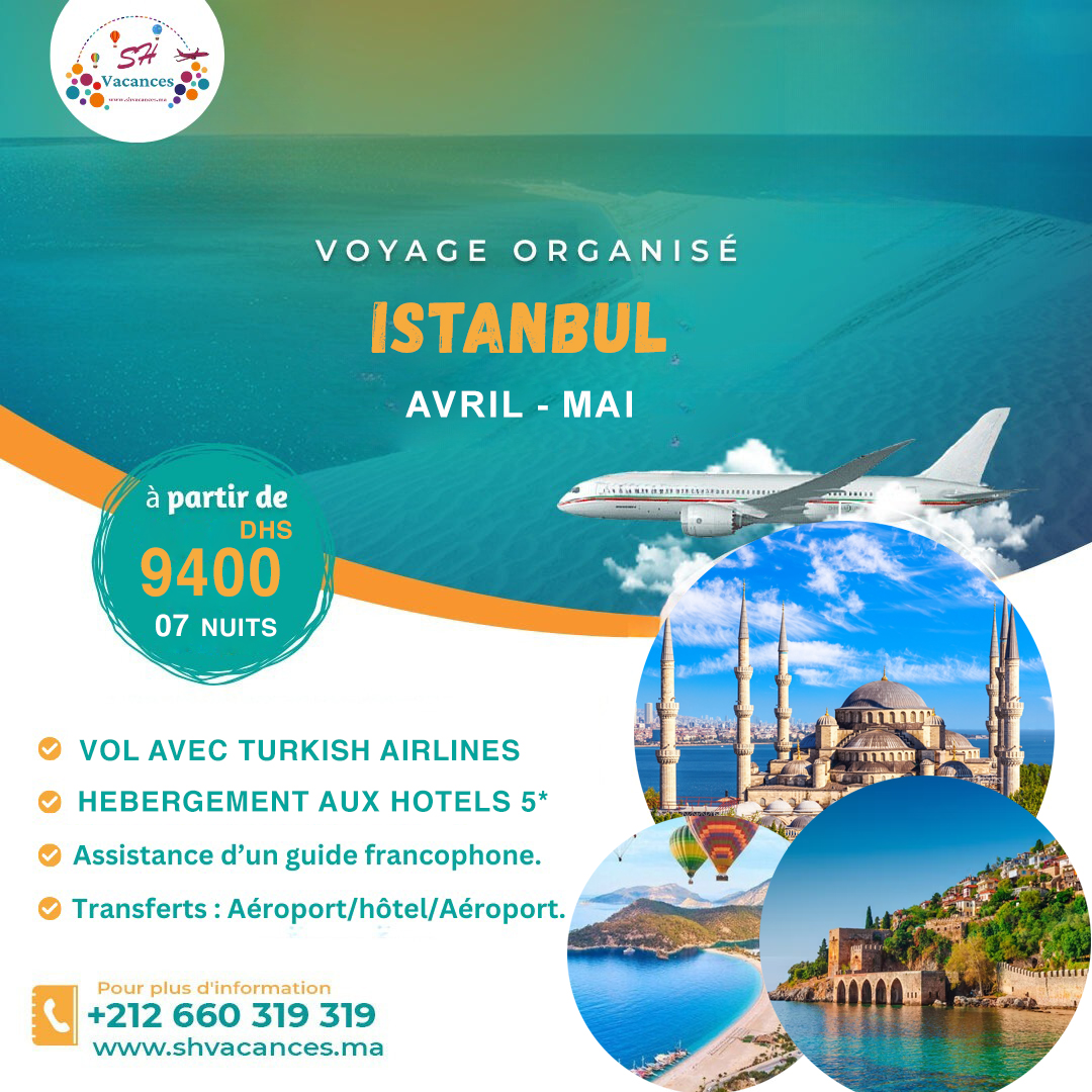 Voyage organisé vers ISTANBUL