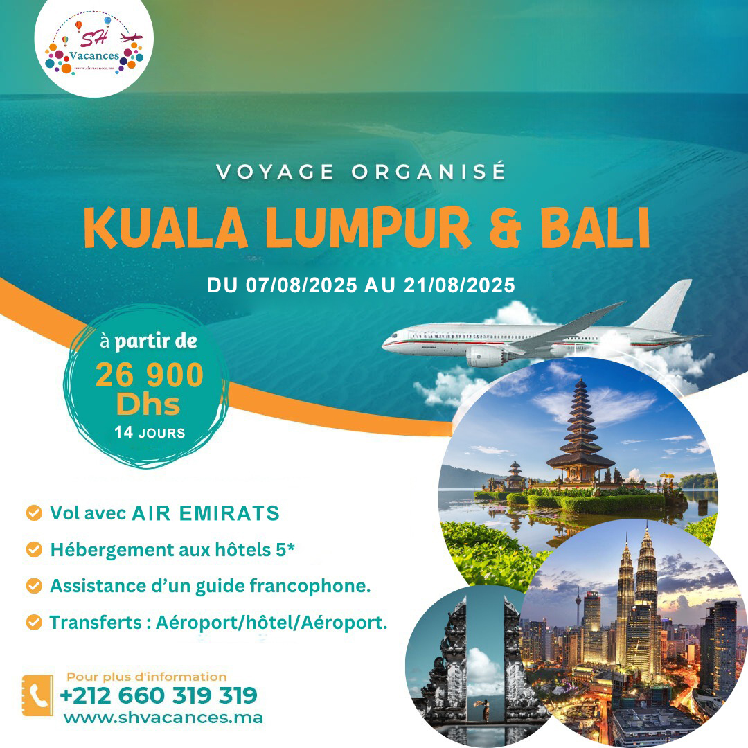 KUALA LUMPUR & BALI 14 JOURS